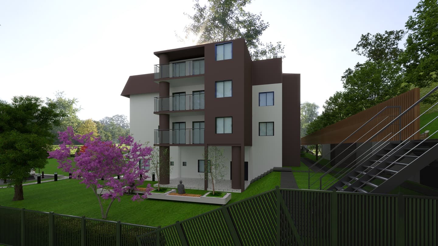 Building side elevation