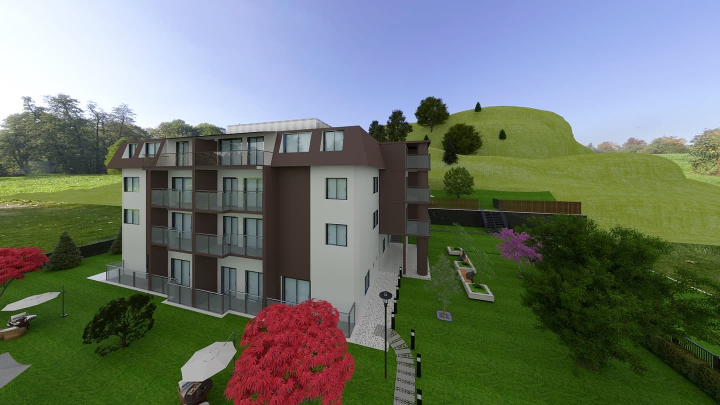 Premium building perspective